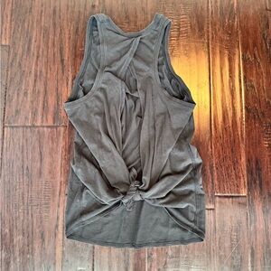 Lululemon Sleeveless Knotted Back Top
